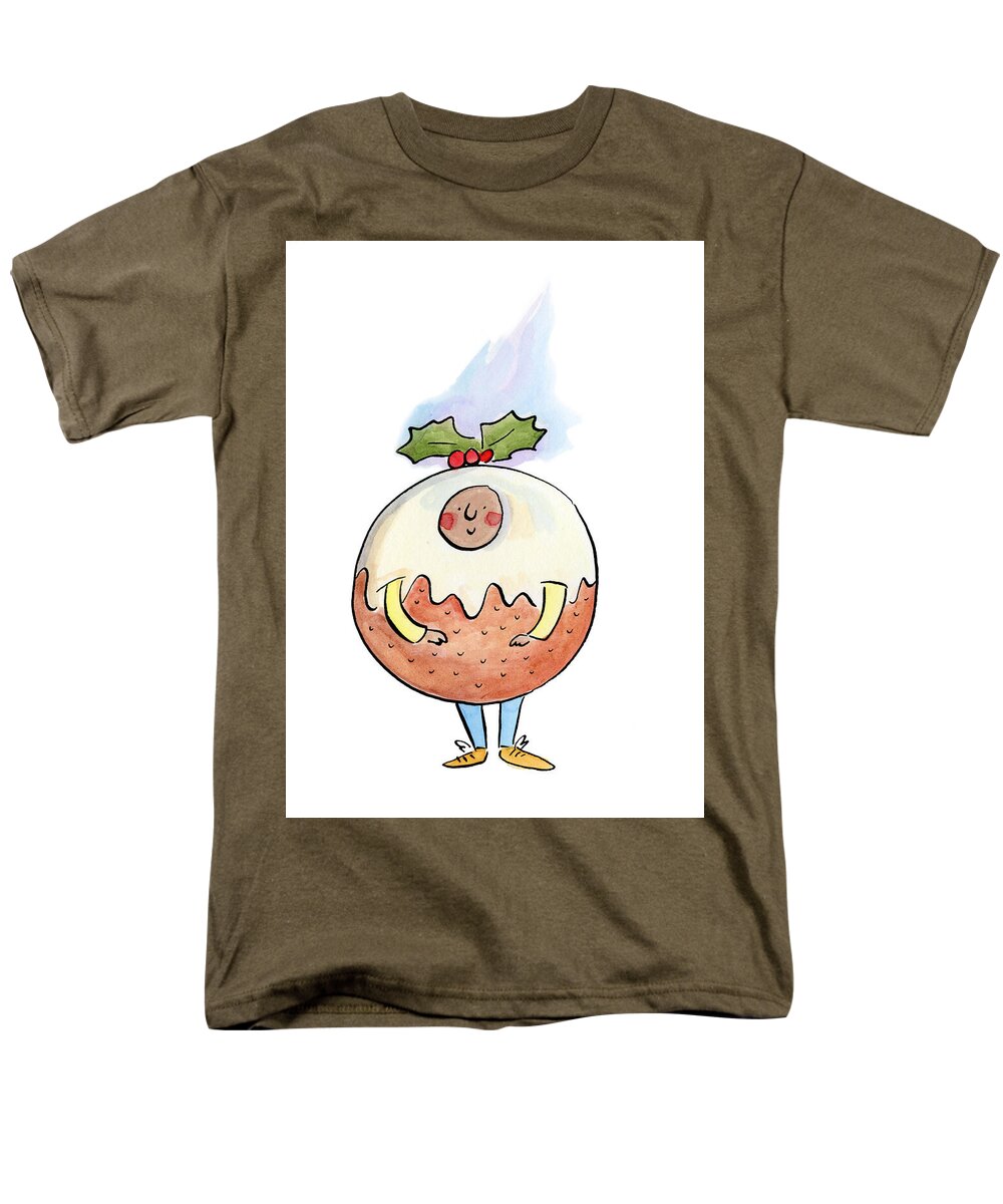 Christmas Pudding  1 - Men's T-Shirt  (Regular Fit)