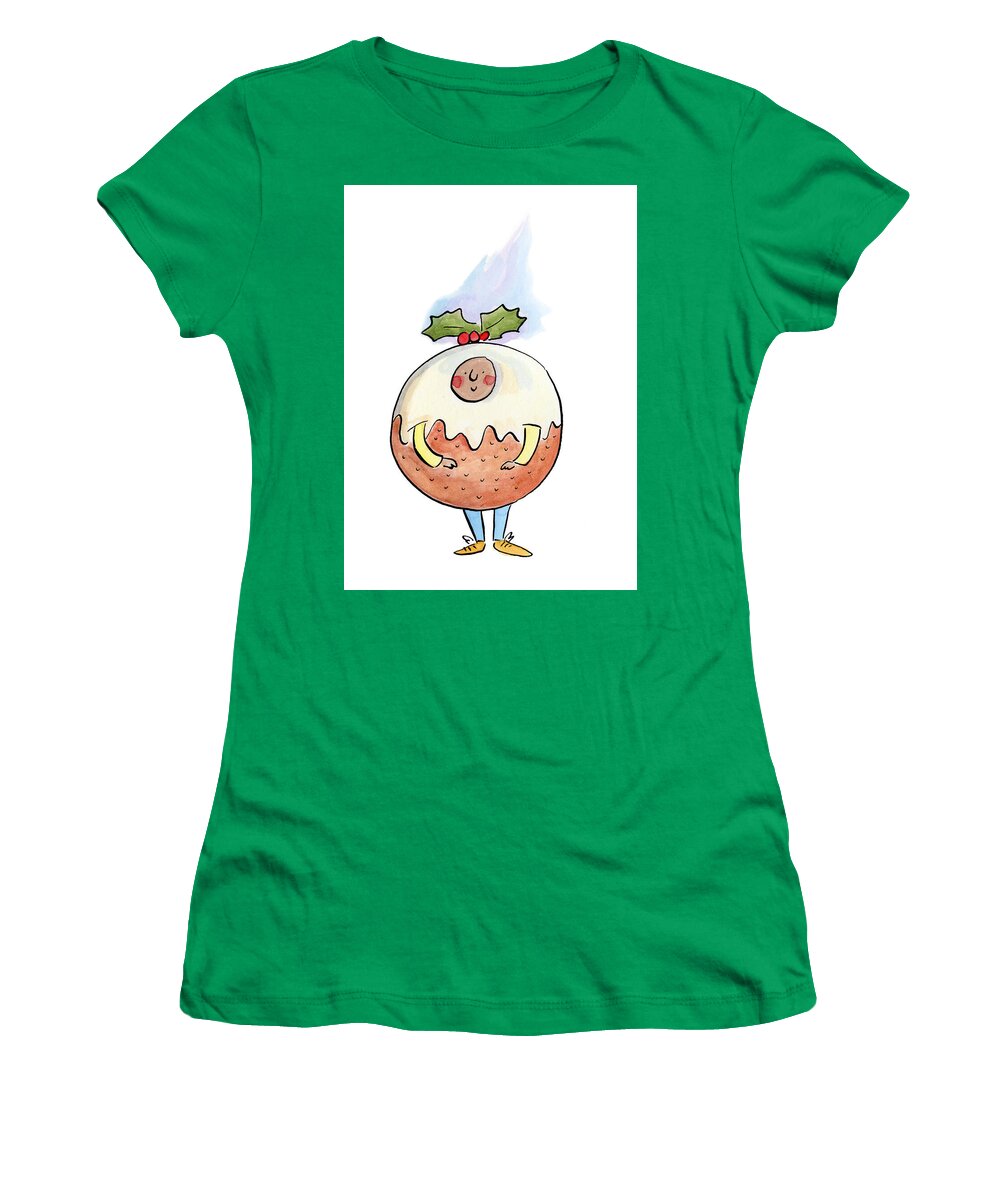Christmas Pudding  1 - Women's T-Shirt