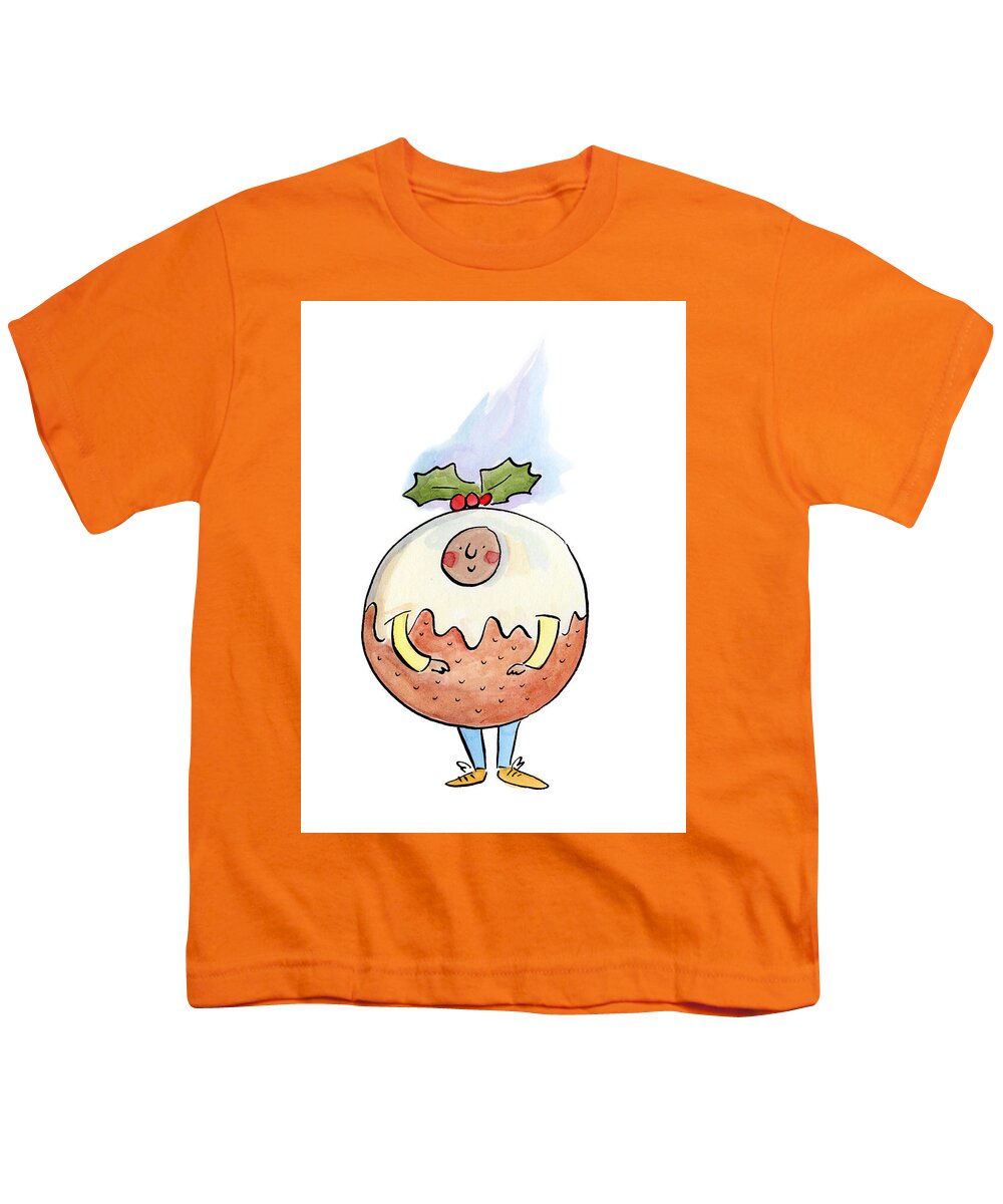 Christmas Pudding  1 - Youth T-Shirt