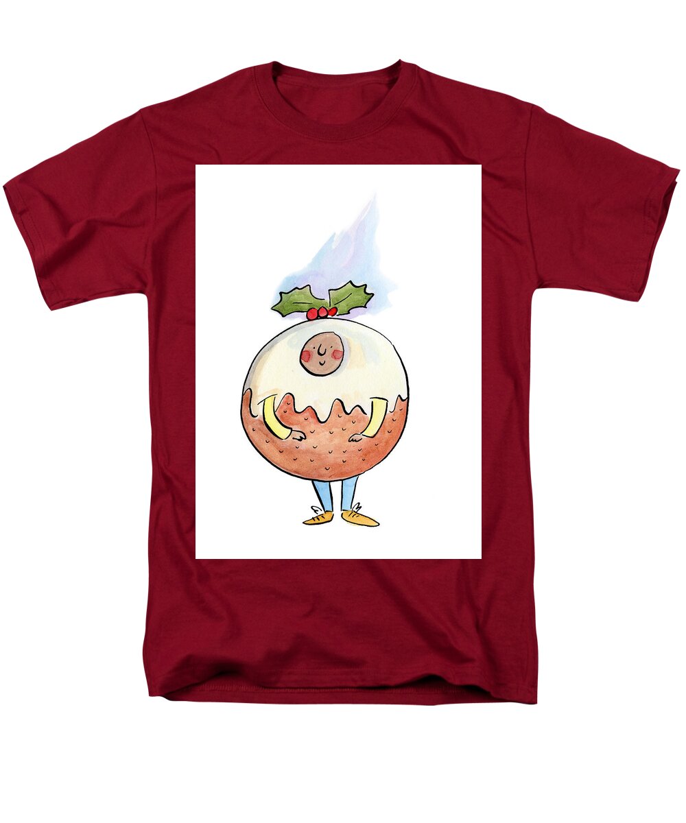 Christmas Pudding  1 - Men's T-Shirt  (Regular Fit)