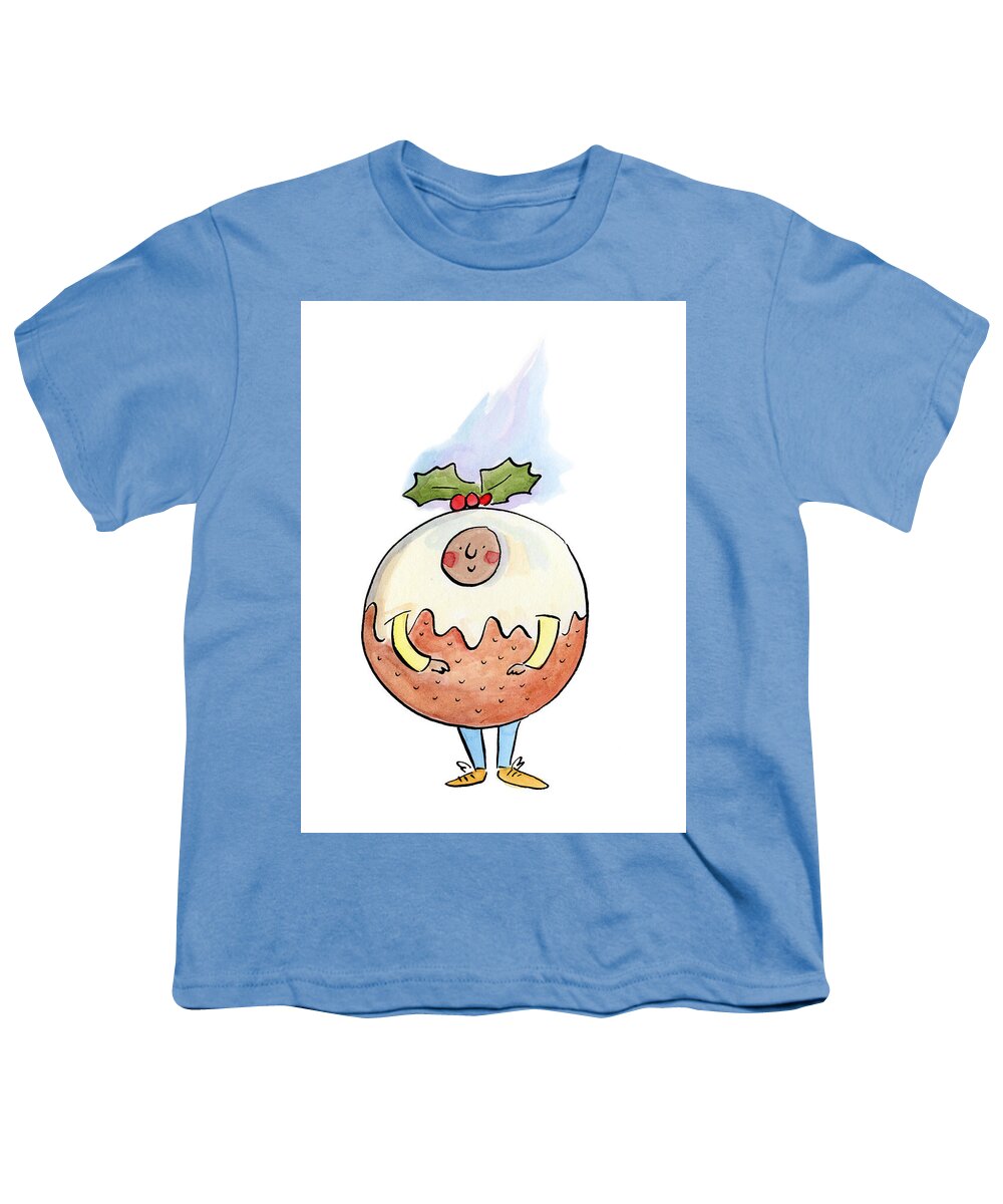 Christmas Pudding  1 - Youth T-Shirt