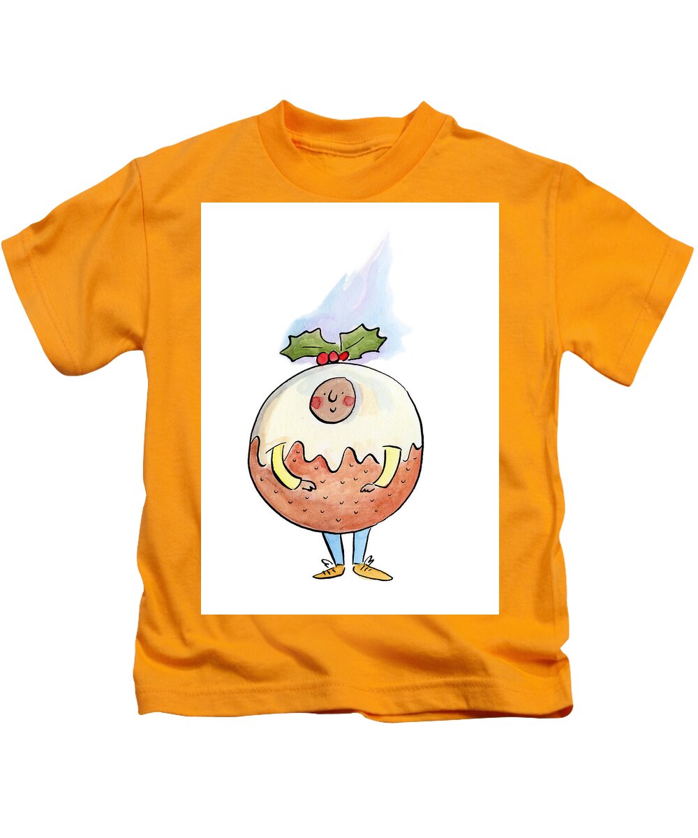 Christmas Pudding  1 - Kids T-Shirt