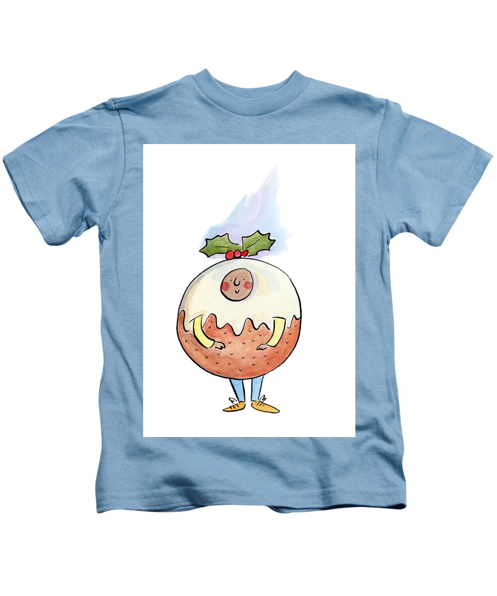 Christmas Pudding  1 - Kids T-Shirt