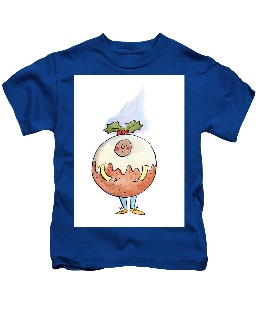 Christmas Pudding  1 - Kids T-Shirt