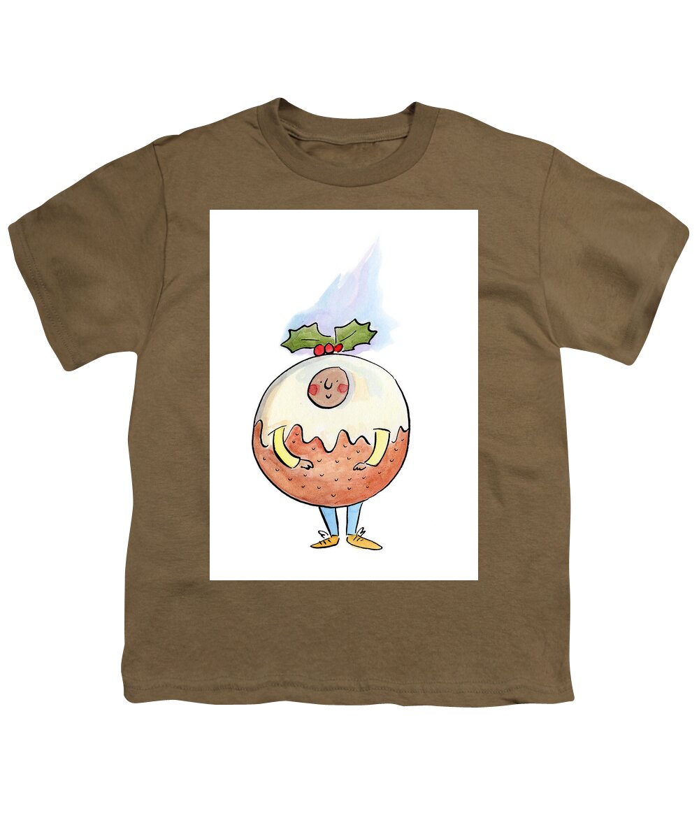 Christmas Pudding  1 - Youth T-Shirt