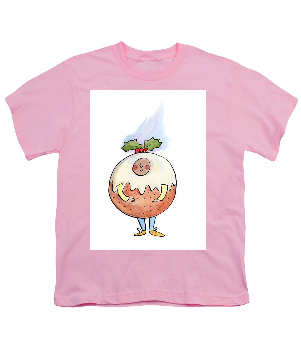 Christmas Pudding  1 - Youth T-Shirt