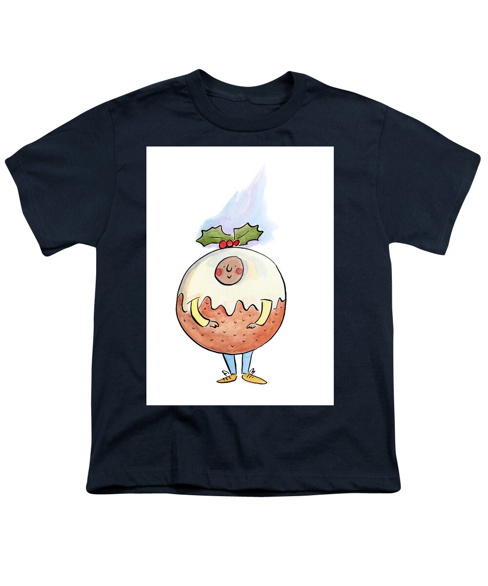 Christmas Pudding  1 - Youth T-Shirt