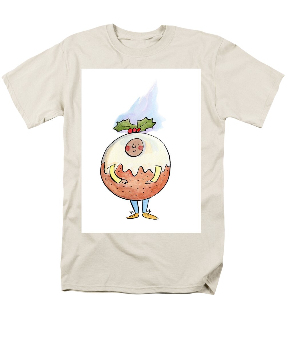 Christmas Pudding  1 - Men's T-Shirt  (Regular Fit)