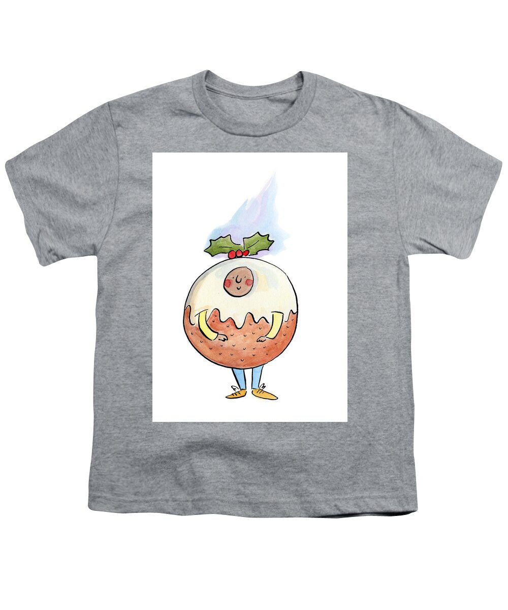 Christmas Pudding  1 - Youth T-Shirt
