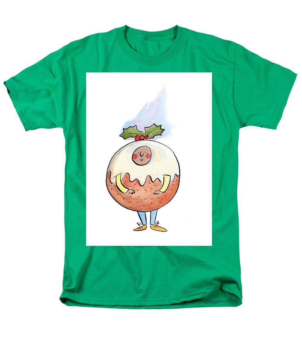 Christmas Pudding  1 - Men's T-Shirt  (Regular Fit)