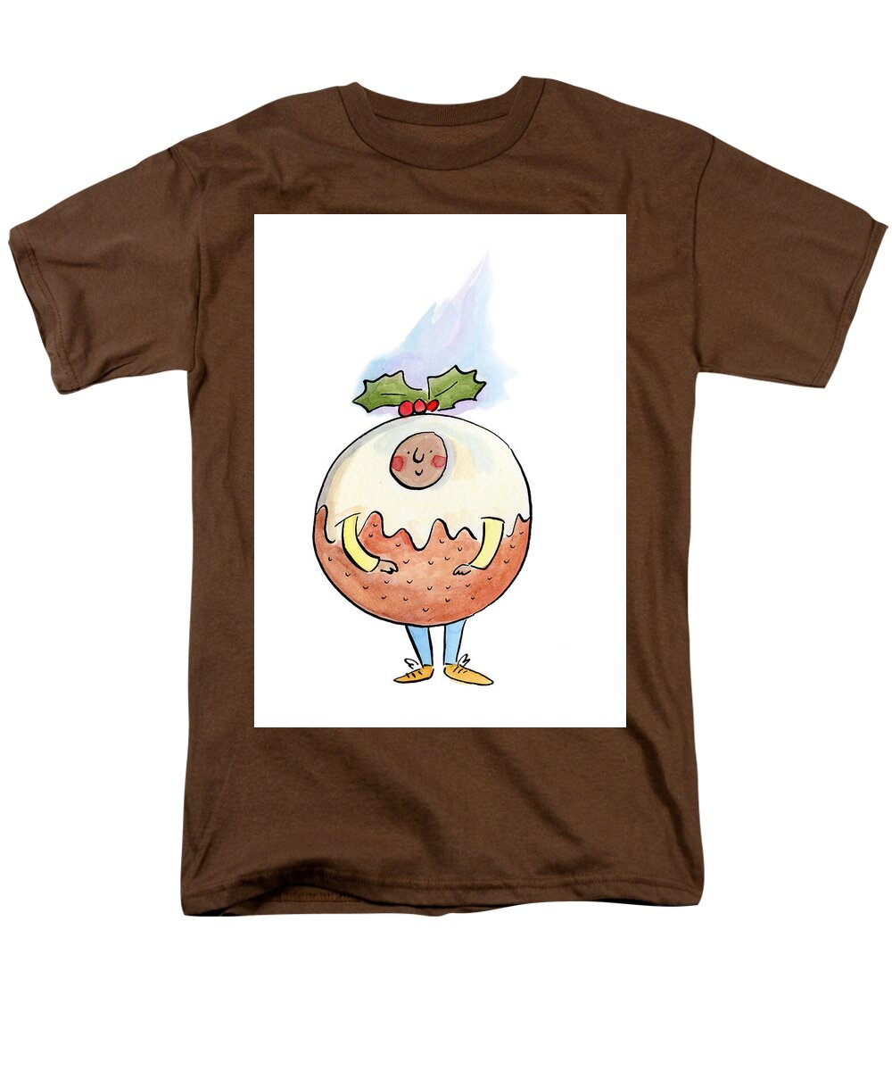 Christmas Pudding  1 - Men's T-Shirt  (Regular Fit)