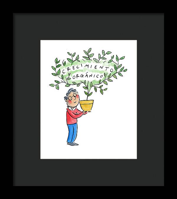 Crecimiento Organico 1 - Framed Print