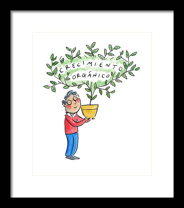 Crecimiento Organico 1 - Framed Print