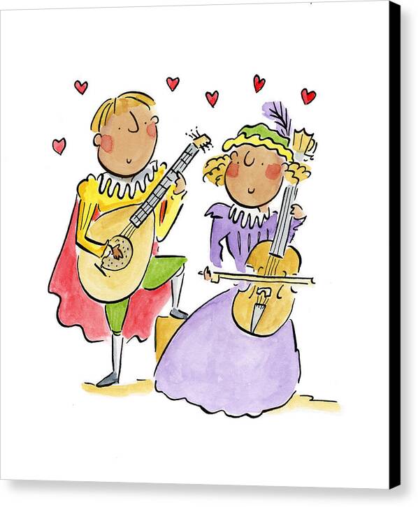 If music be the food of love 1 - Canvas Print