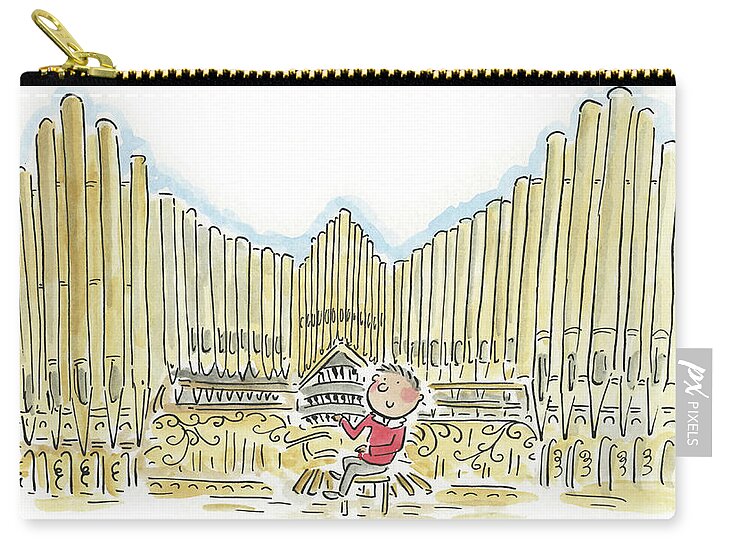 Organist 1 - Zip Pouch