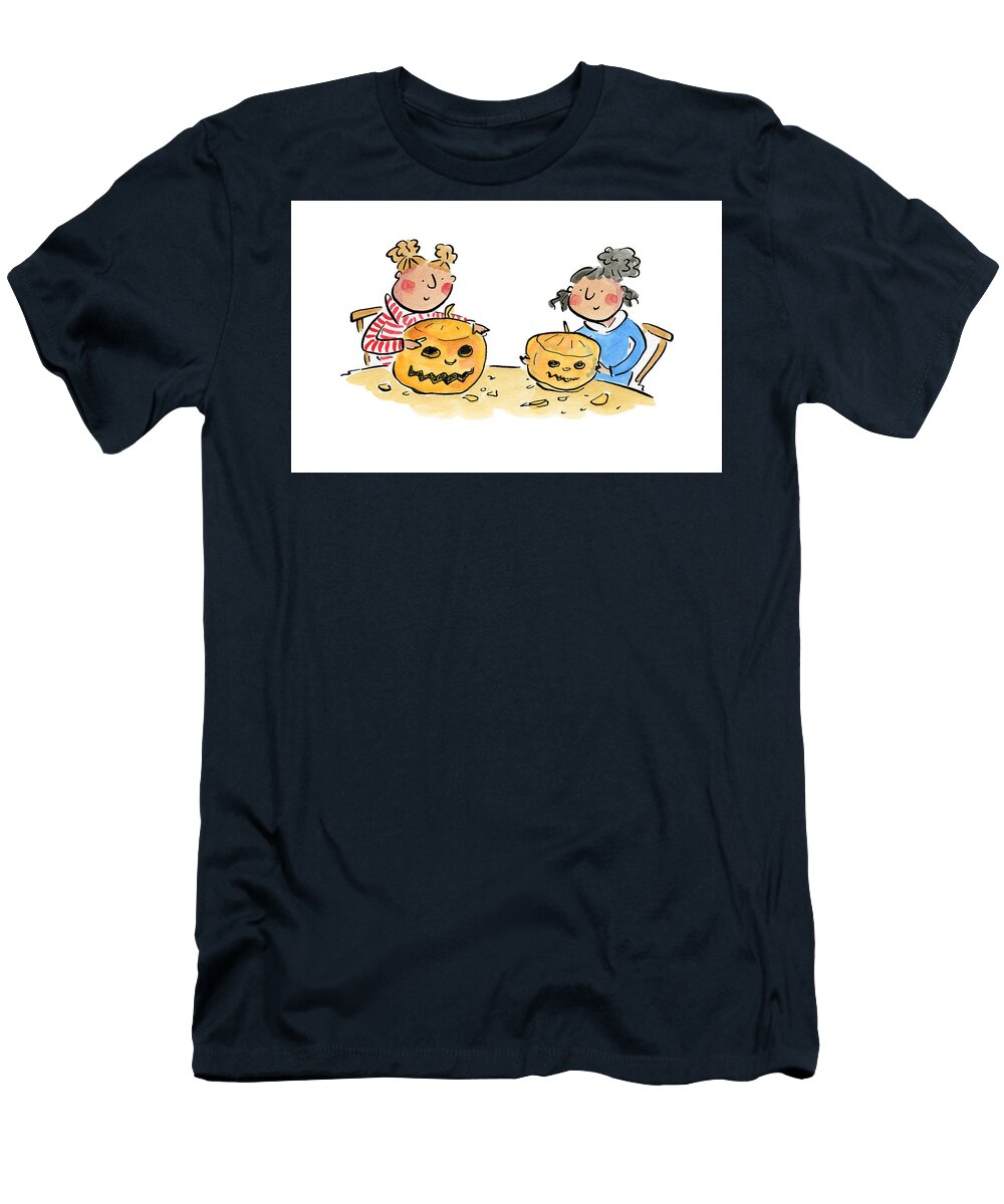 Pumpkin Carving 1 - T-Shirt