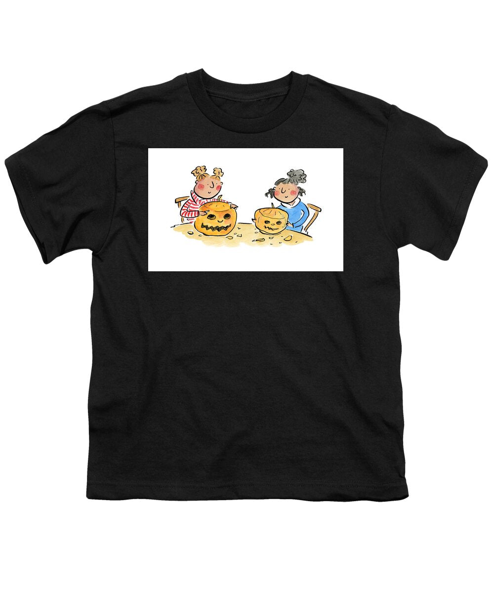 Pumpkin Carving 1 - Youth T-Shirt