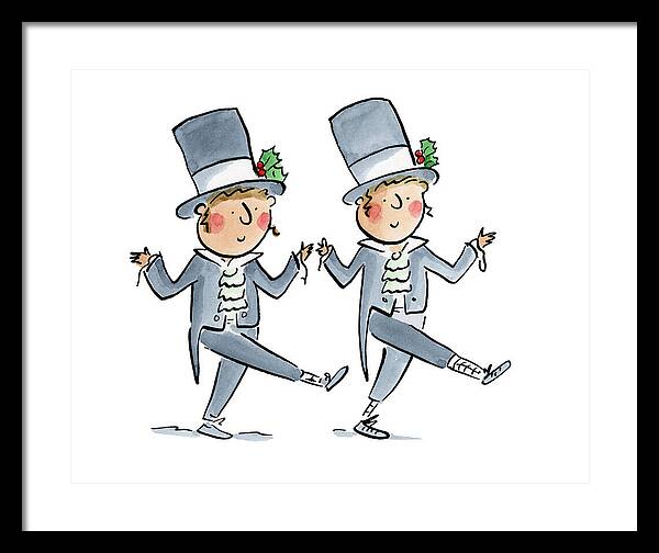 Victorian Christmas 1 - Framed Print