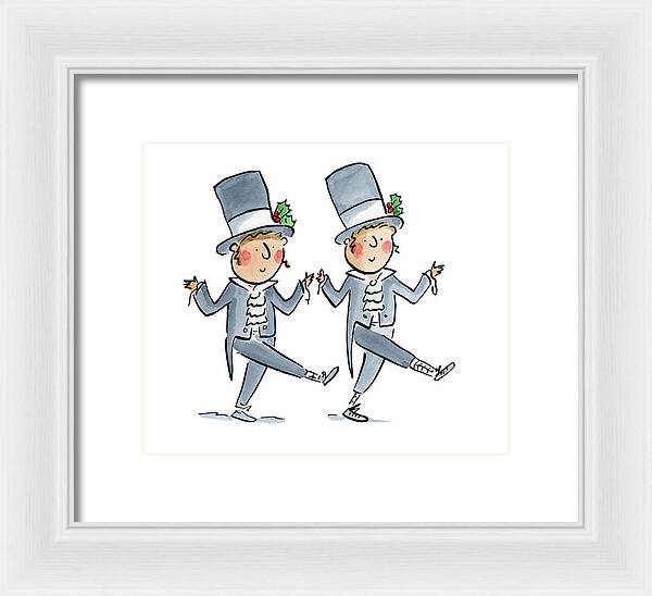 Victorian Christmas 1 - Framed Print