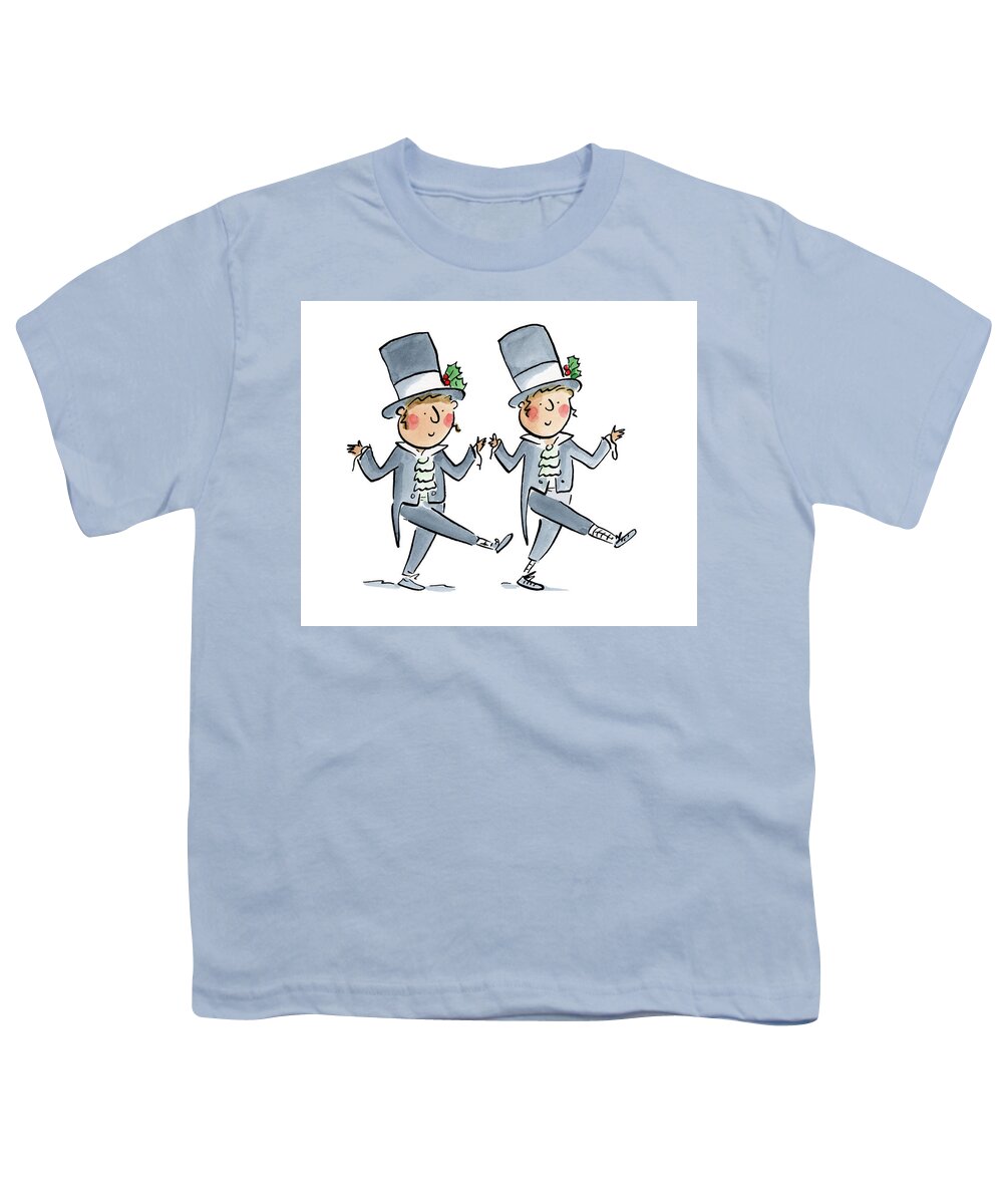 Victorian Christmas 1 - Youth T-Shirt