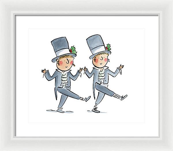 Victorian Christmas 1 - Framed Print