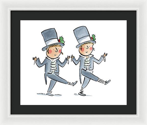 Victorian Christmas 1 - Framed Print