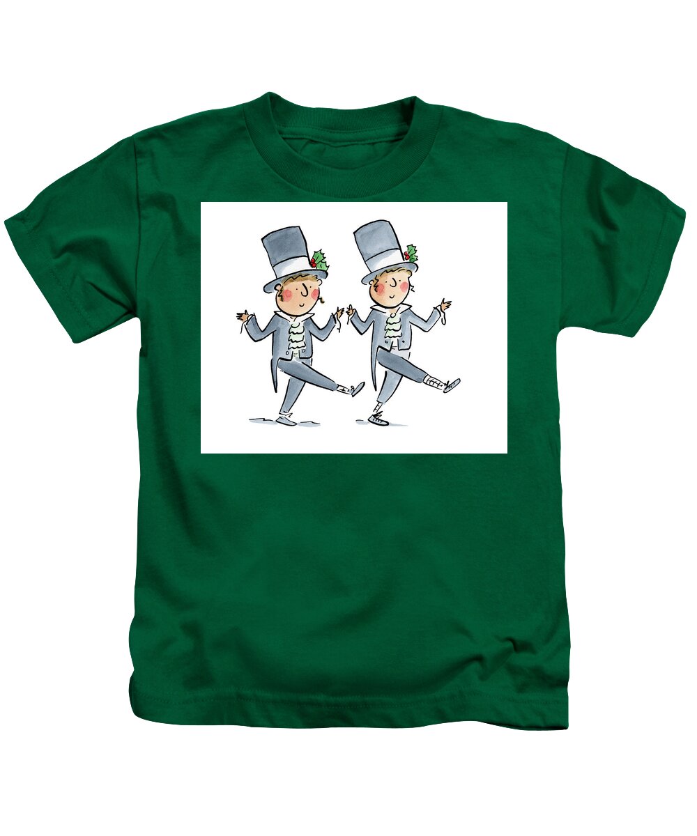 Victorian Christmas 1 - Kids T-Shirt