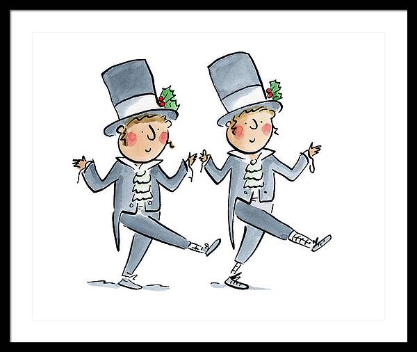 Victorian Christmas 1 - Framed Print