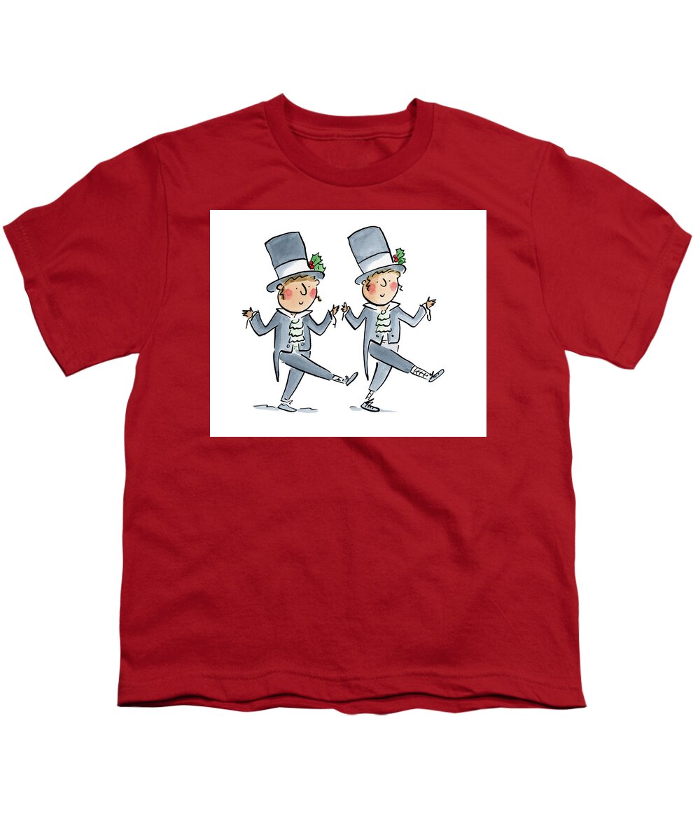 Victorian Christmas 1 - Youth T-Shirt