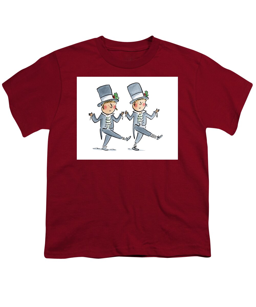 Victorian Christmas 1 - Youth T-Shirt