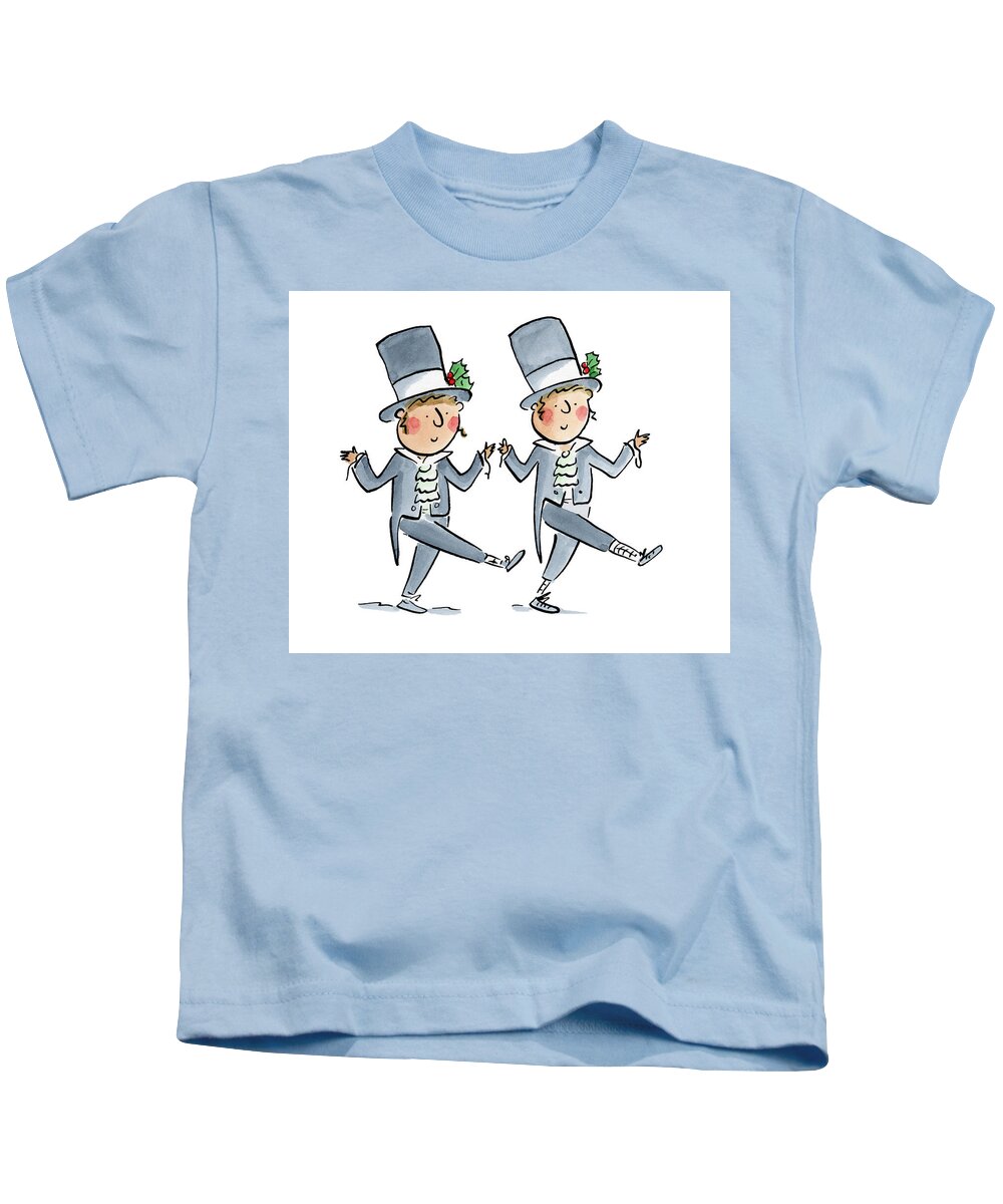 Victorian Christmas 1 - Kids T-Shirt