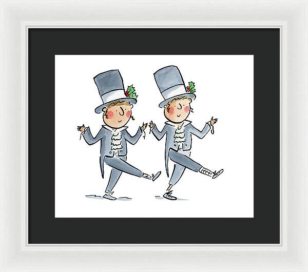 Victorian Christmas 1 - Framed Print