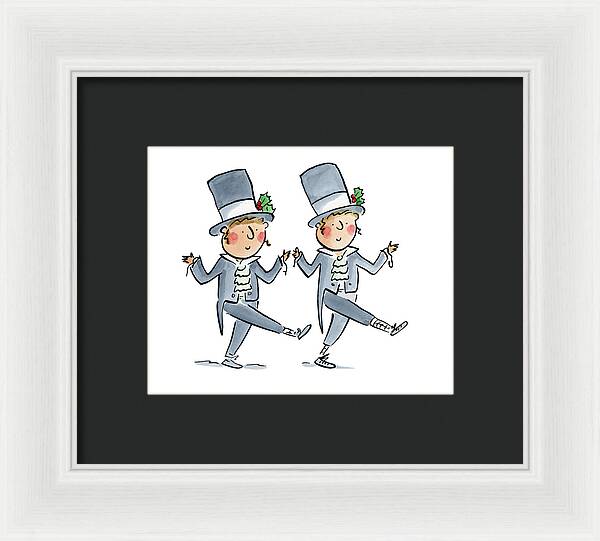 Victorian Christmas 1 - Framed Print