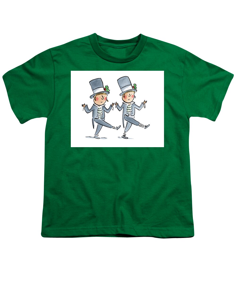 Victorian Christmas 1 - Youth T-Shirt