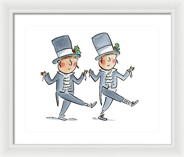 Victorian Christmas 1 - Framed Print