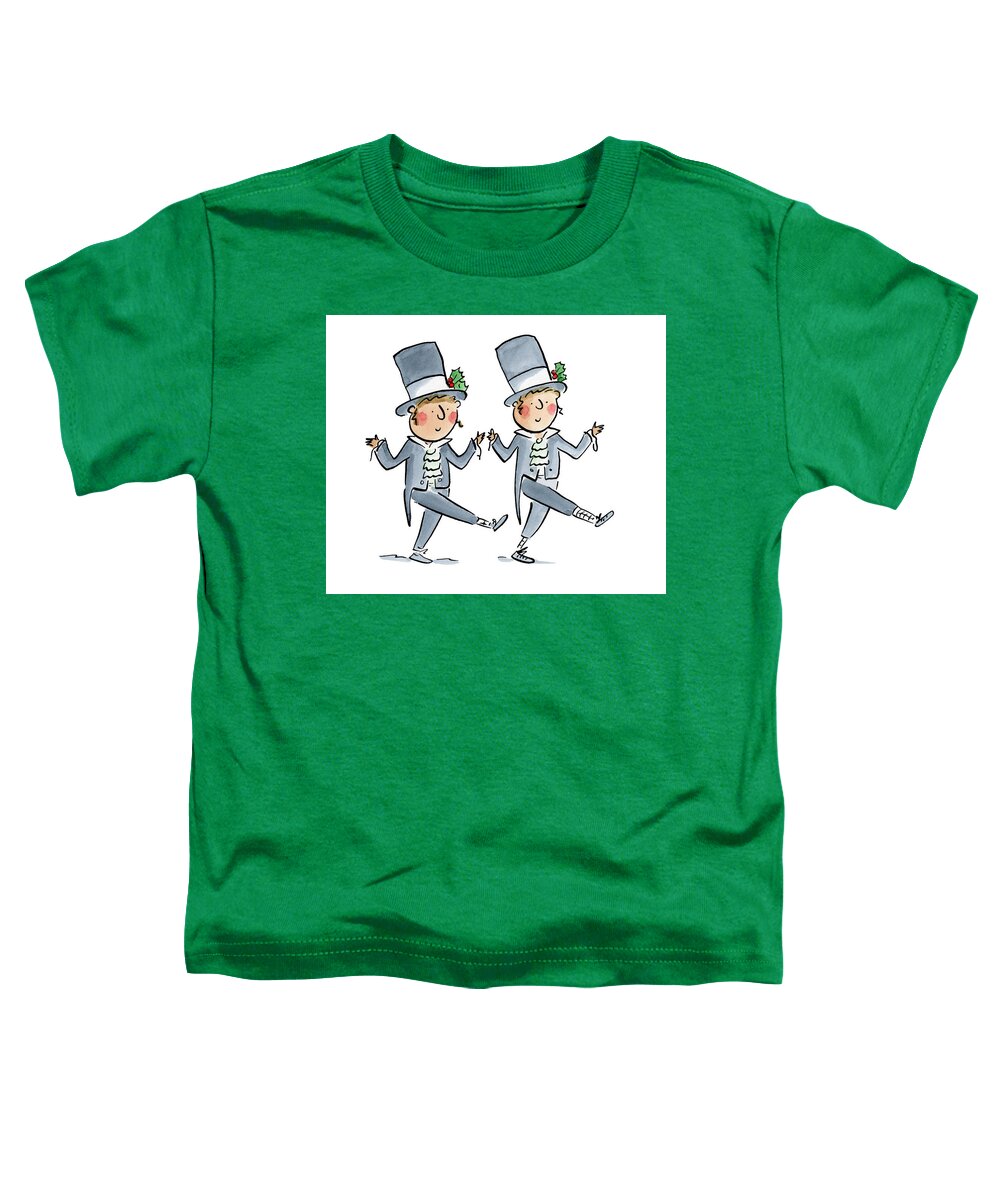 Victorian Christmas 1 - Toddler T-Shirt