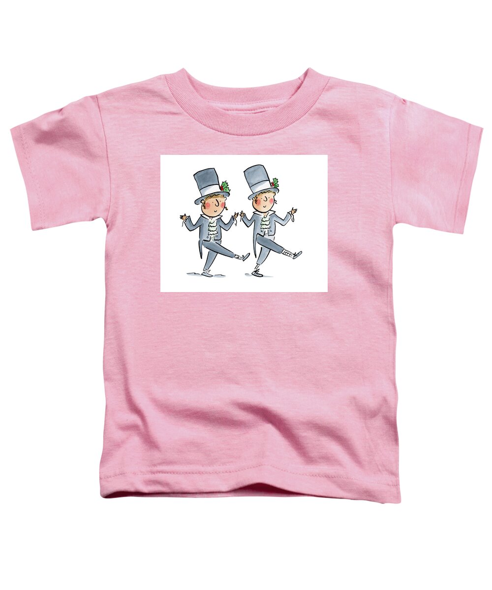 Victorian Christmas 1 - Toddler T-Shirt