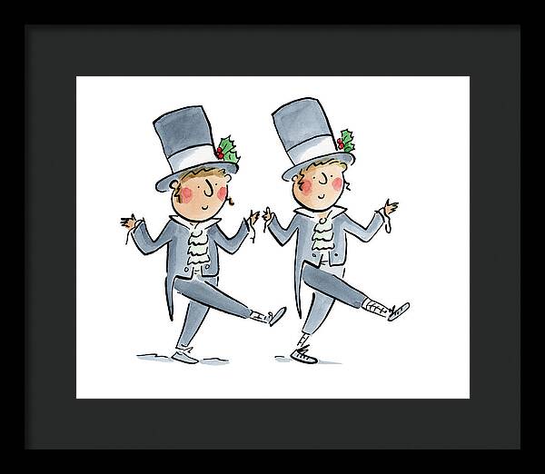 Victorian Christmas 1 - Framed Print