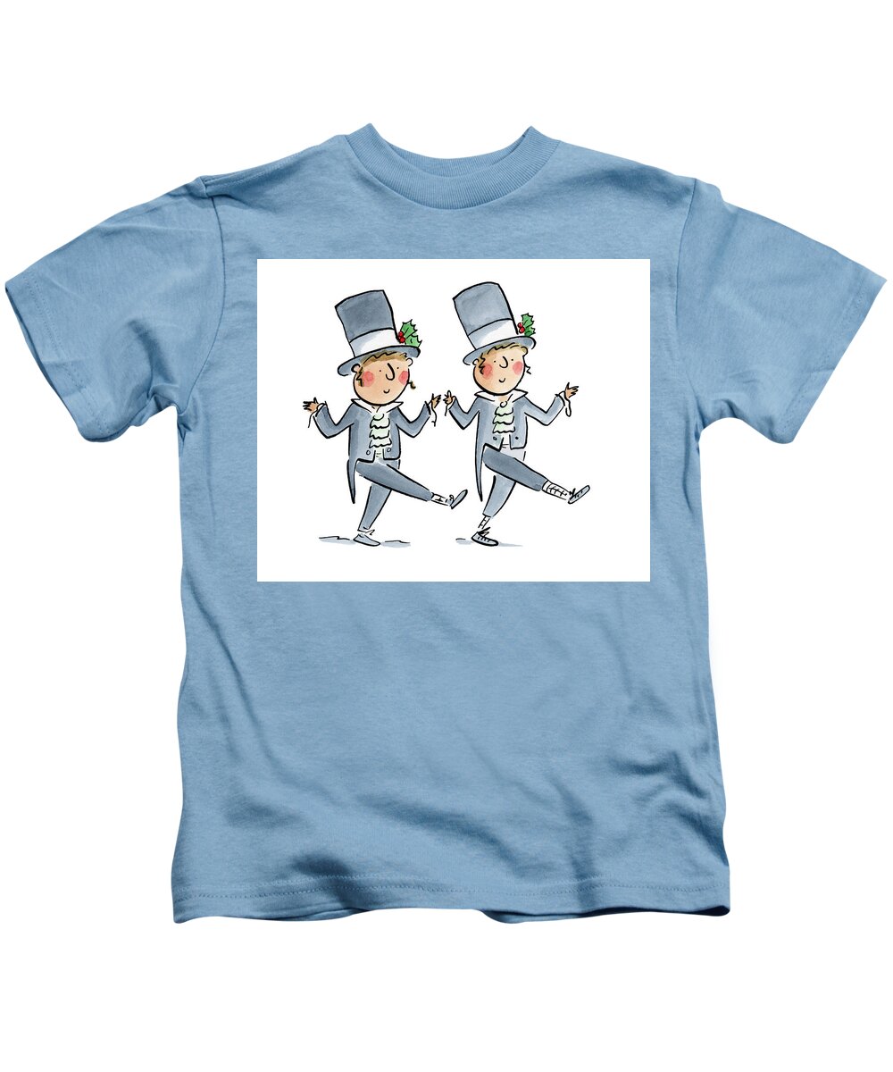 Victorian Christmas 1 - Kids T-Shirt