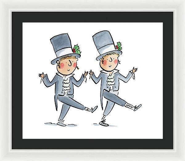 Victorian Christmas 1 - Framed Print