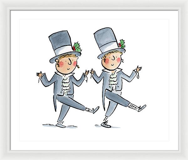 Victorian Christmas 1 - Framed Print