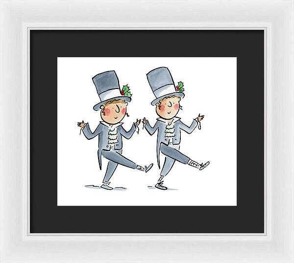 Victorian Christmas 1 - Framed Print