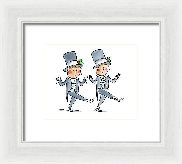 Victorian Christmas 1 - Framed Print