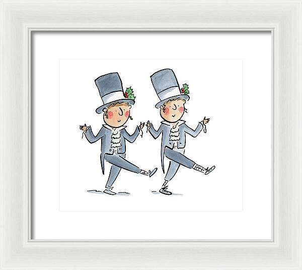 Victorian Christmas 1 - Framed Print