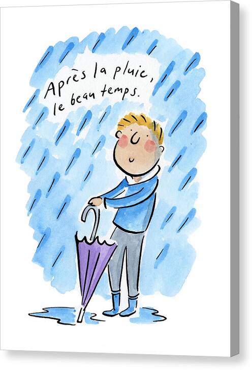 Apres la pluie, le beau temps 2 - Canvas Print