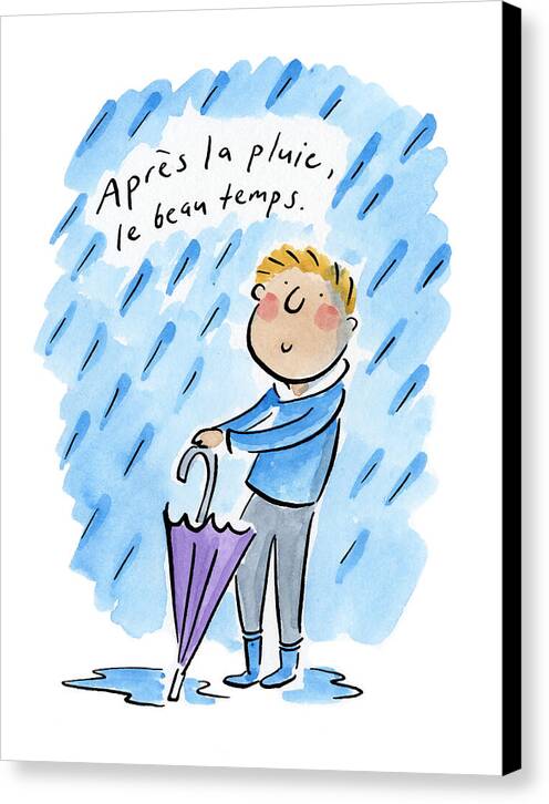 Apres la pluie, le beau temps 2 - Canvas Print