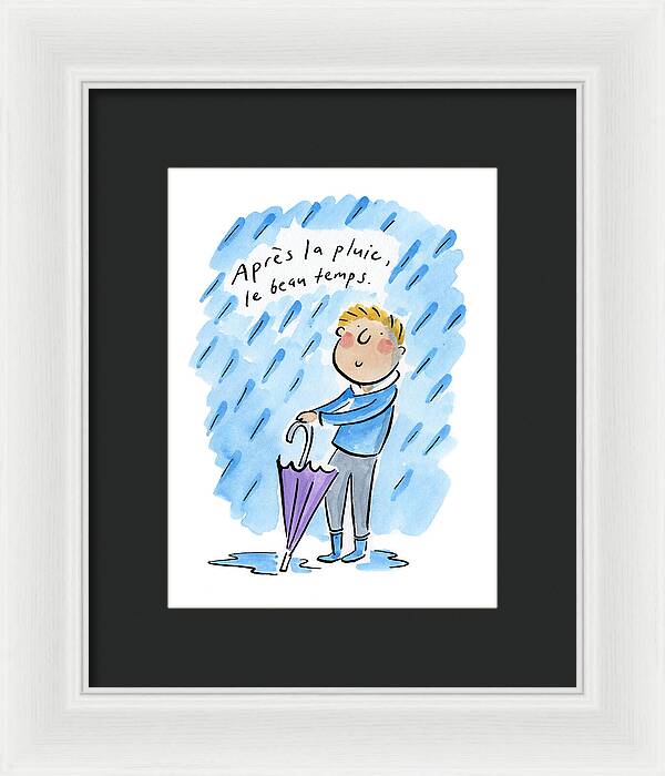 Apres la pluie, le beau temps 2 - Framed Print