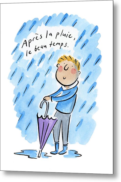 Apres la pluie, le beau temps 2 - Metal Print