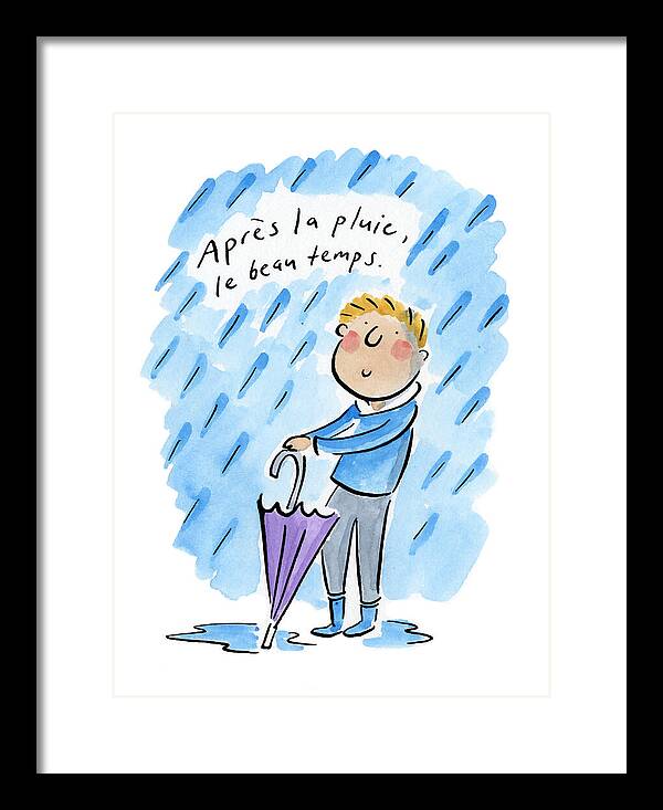Apres la pluie, le beau temps 2 - Framed Print