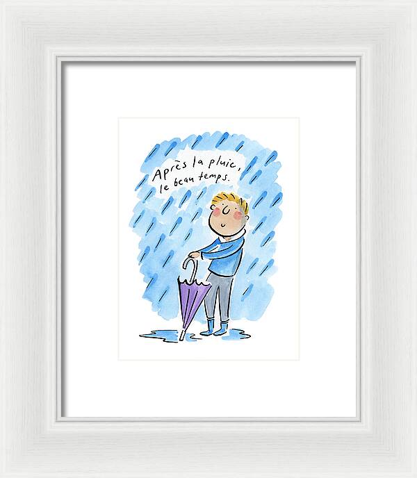 Apres la pluie, le beau temps 2 - Framed Print
